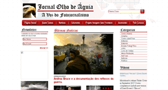 Desktop Screenshot of jornalolhodeaguia.com.br